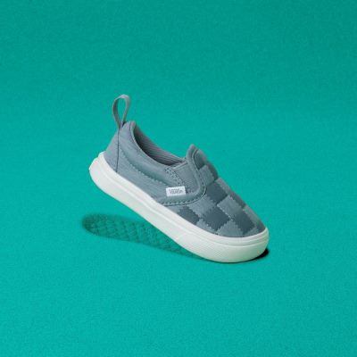 Vans Autism Awareness ComfyCush Slip-On VSlip-On V - Çocuk Slip-On Ayakkabı (Gri)